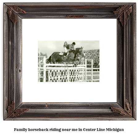 family horseback riding near me in Center Line, Michigan